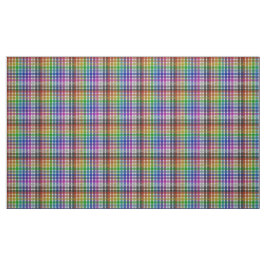 Regnbågsplaid - polyesterpoplin tyg