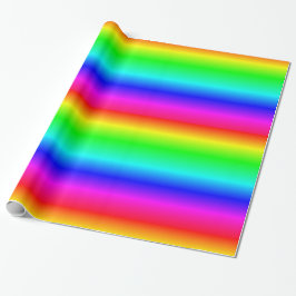 Regnbågspresentinslagning Presentpapper