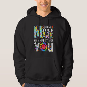 Regnbågsprickdagen Gör Ditt Mark Se Var Det Tar Hoodie