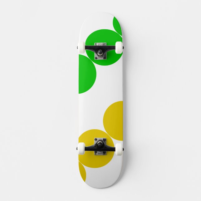 Regnbågspunkter Mini Skateboard Bräda 18,7 Cm (Framsida)