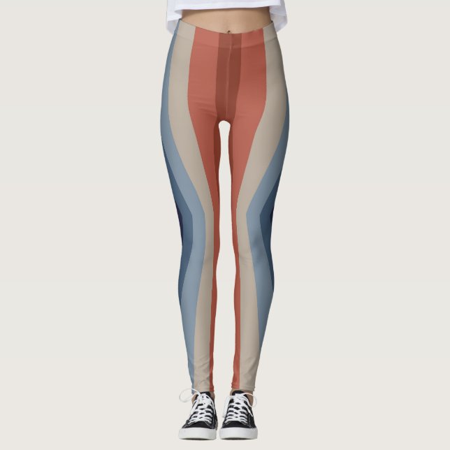 Regnbågsreflektion i stil leggings (Framsida)