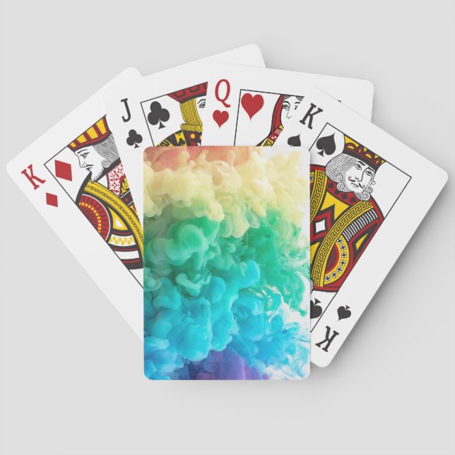 regnbågsrökare casinokort (Baksidan)