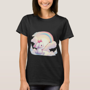 Regnbågsskaparen – Den kreativa kaninen T Shirt
