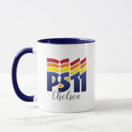 Regnbågsskolan PS11 Logotyp Mugg