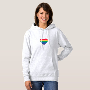 Regnbågssköldpadda Pride Hjärta T-shirt