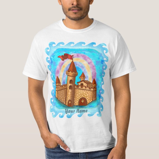 Regnbågsslott T Shirt (Framsida)