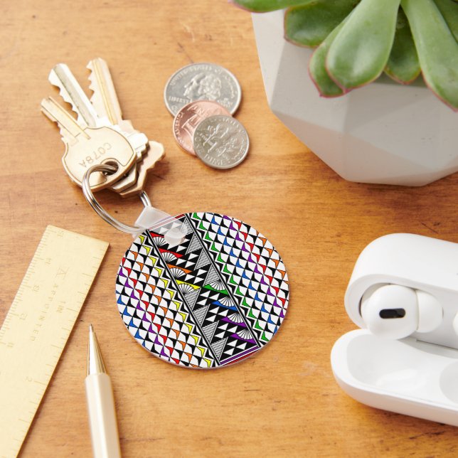 Regnbågssol och regn nyckelring (Skrivbord)