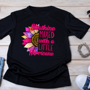Regnbågssolrosor och solskensskjortor t shirt