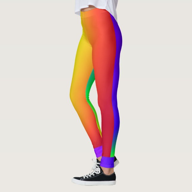 Regnbågsspektrum Leggings (Vänster)
