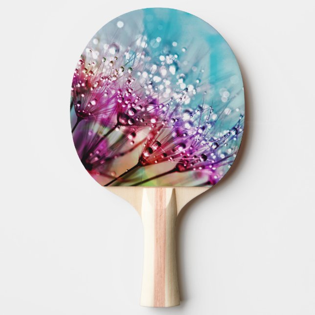 Regnbågsspektrumflöden Pingisracket (Framsidan)