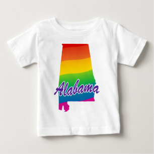 Regnbågsstaten Alabama T Shirt