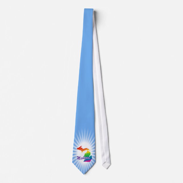 Regnbågsstaten Michigan Slips (Framsida)