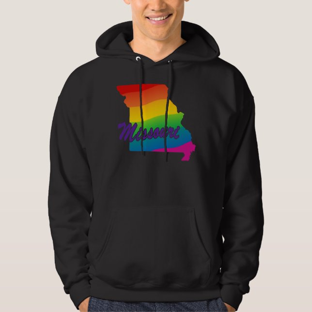 Regnbågsstaten Missouri Sweatshirt (Framsida)