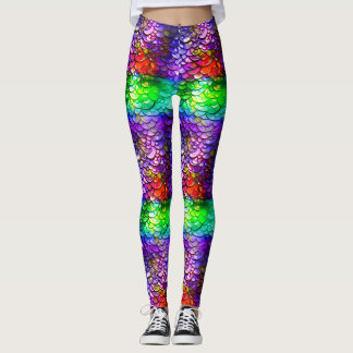 Regnbågsstjärtströjor för Pridefestivaler och rave Leggings