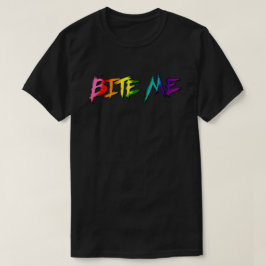 Regnbågsstolthet Bit mig T Shirt