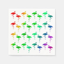 Regnbågsstolthet LGBTQ Flamingo Mönster