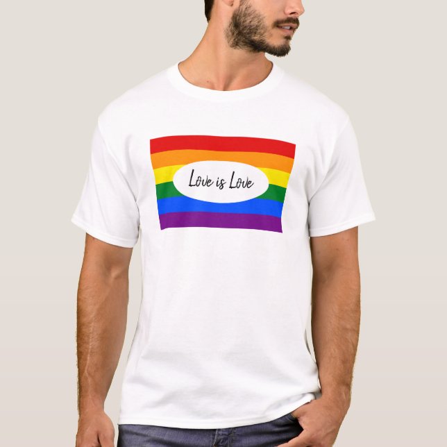 Regnbågsstolthet T-Shirt (Framsida)