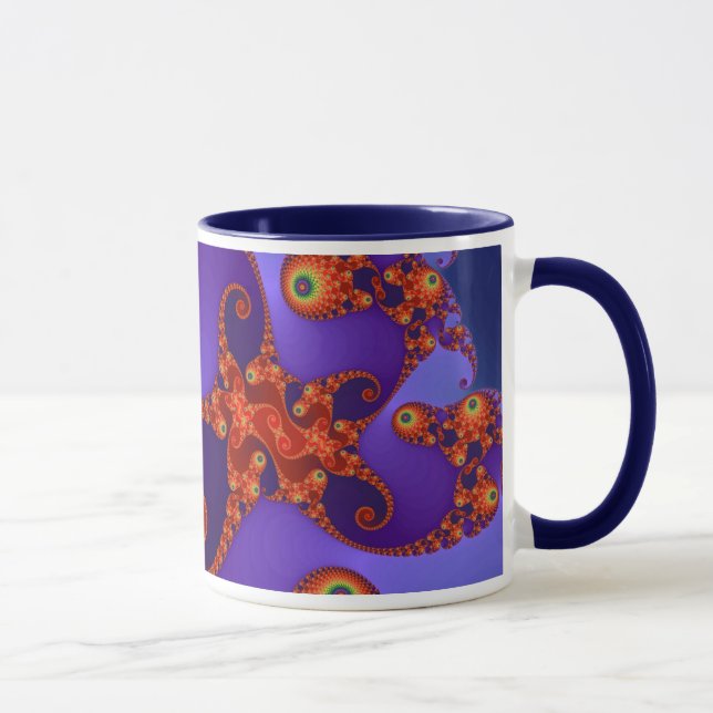 RegnbågsTentakler Mugg (Höger)