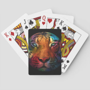 Regnbågstiger Casinokort