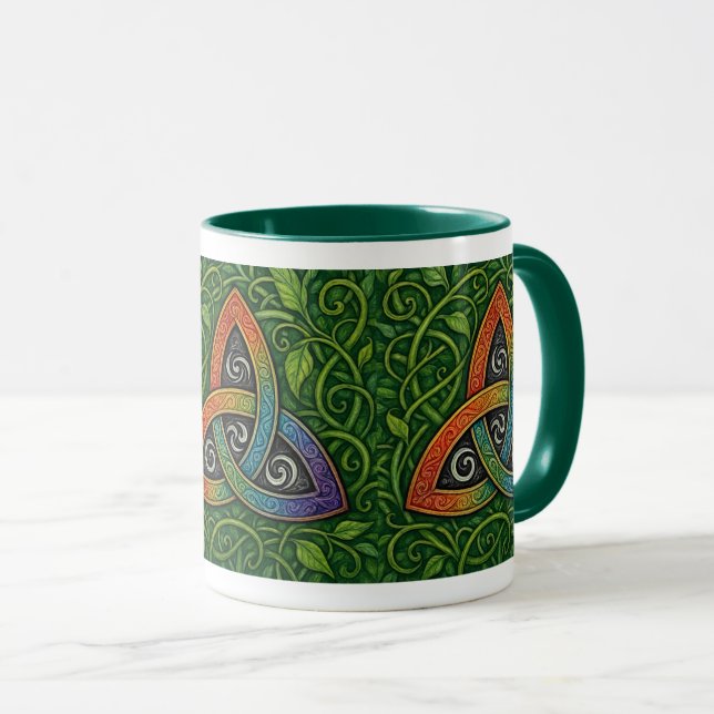 Regnbågstriquetra Mugg (Framsida höger)
