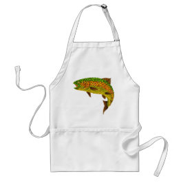 RegnbågsTrout aspen Löv 1 Förkläde