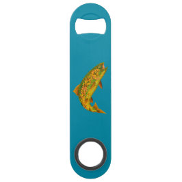 RegnbågsTrout aspen Löv 2 Långa Flaskppnare