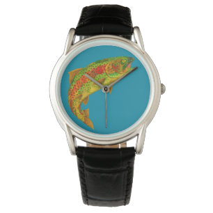 RegnbågsTrout aspen Löv 5 Armbandsur
