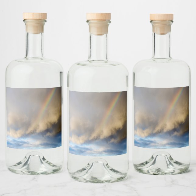 regnbågsuppror spritflaskor etikett (Flaskor)