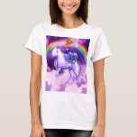 Regnbågsvamp i rymden som kör enhörning t shirt<br><div class="desc">Regnbågpug i rymden på ett enmajsungsdjur i hund,  unicorns vackra mytstuga,  hästfantasi himmel galaxy,  rymdkosmos naturvetenskap universum,  donut cookie söt,  gullfärfull lunch,  schaktfull pizza fast,  matpuggpuggar kärlek-valpen,  lycklig-doggy lustigt,  djurpug unicorn.</div>