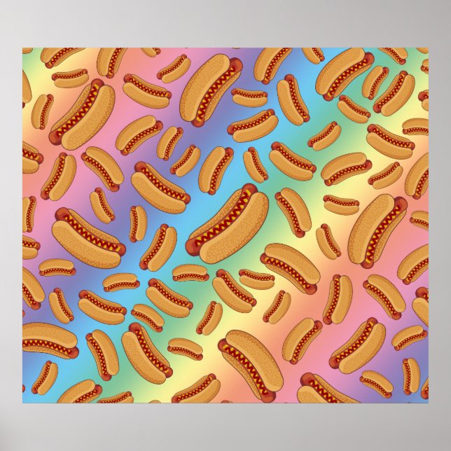 Regnbågsvarmhundar Poster (Framsidan)