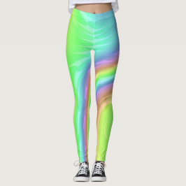 Regnbågsvattenfall Leggings