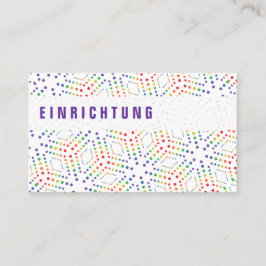 Regnbågsvisitkort Visitkort