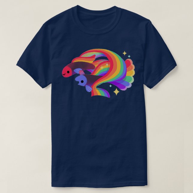 Regnbåguppy 1 t shirt (Design framsida)