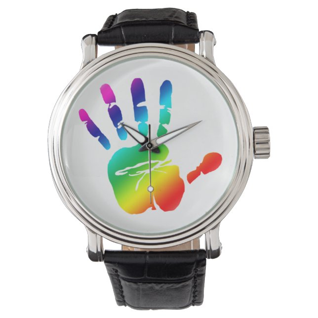 Regnbågur Armbandsur (Framsida)