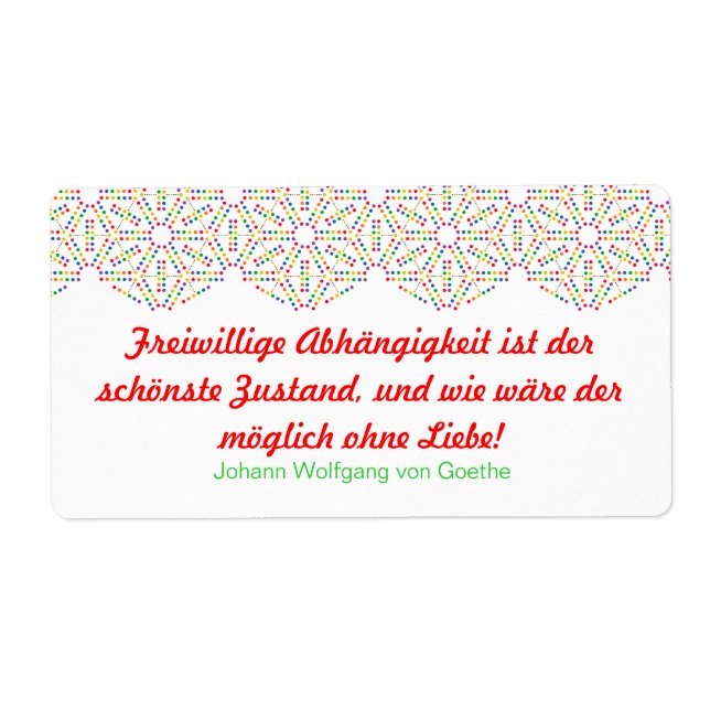 Regnbåsetiketter Fraktsedel (Framsidan)