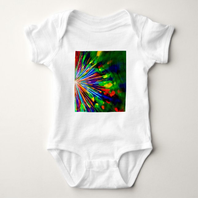 Regnbåsexplosion  t shirt (Framsida)