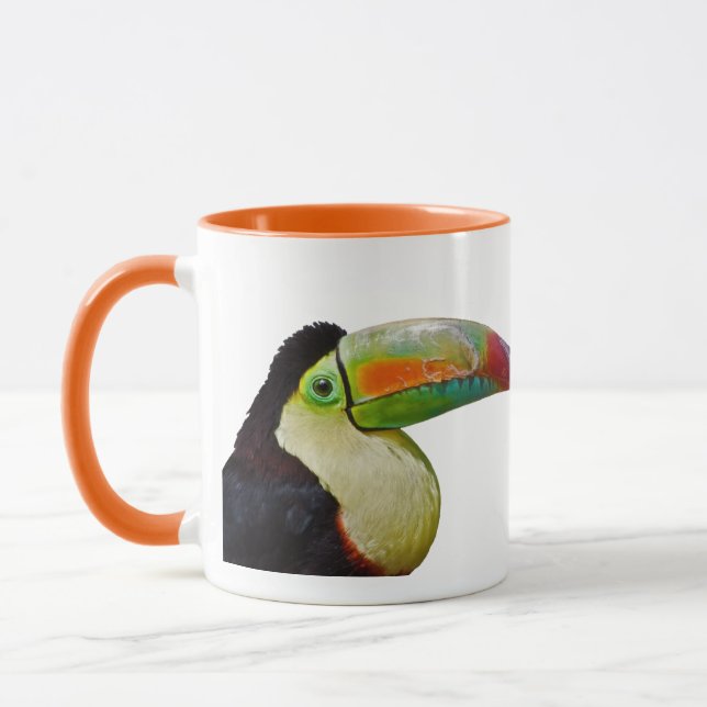 Regnbordsnäbbad Tukan Mugg (Vänster)