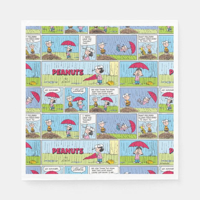 Regndagen på baskelspelet pappersservett (Framsidan)