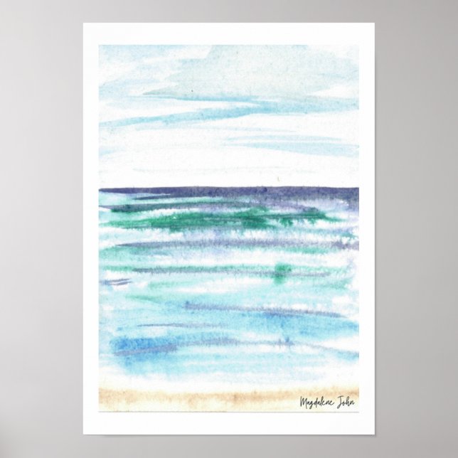 Regndagen till havs poster (Framsidan)