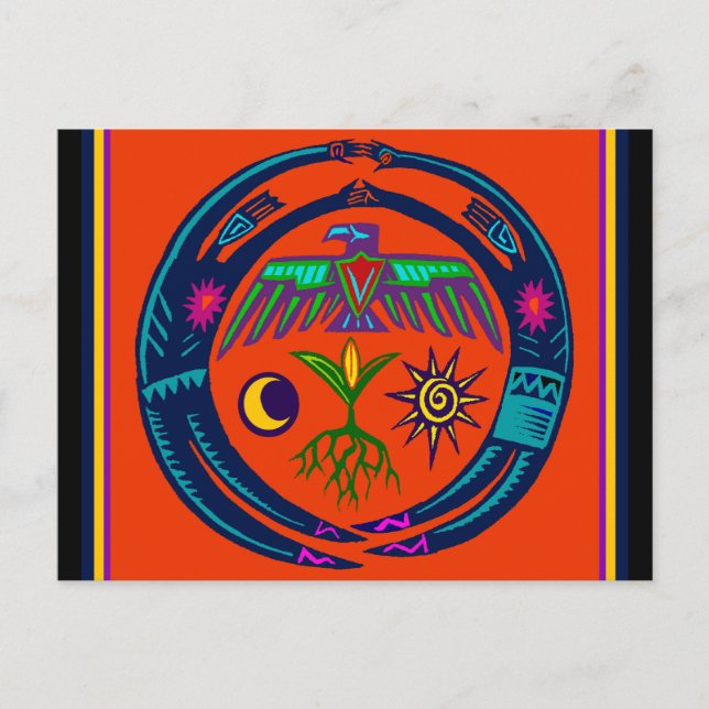 Regndans Vykort (Framsida)