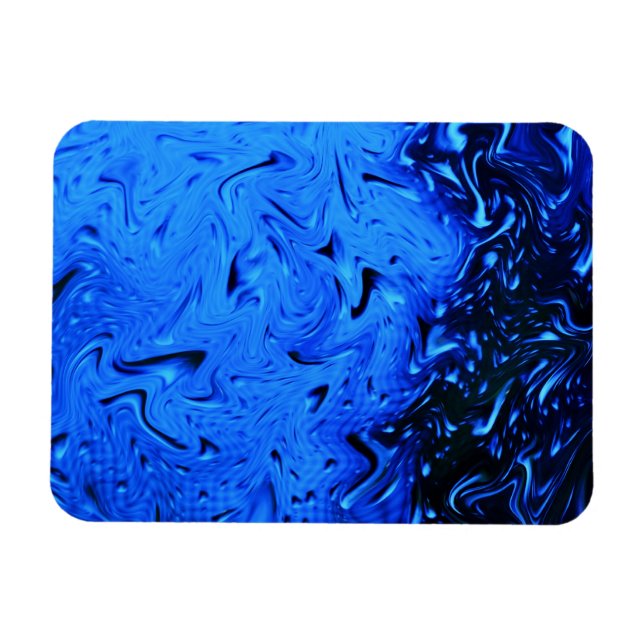 Regndroppar av Shirley Taylor Magnet (Horisontell)