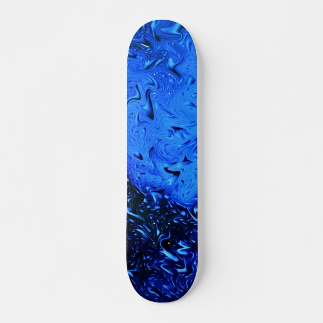 Regndroppar av Shirley Taylor Skateboard Bräda 21,5 Cm (Framsida)