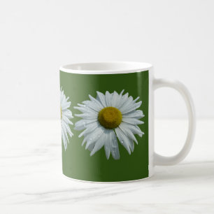Regndroppar på Daisy II-Blommigten Wildblomma Kaffemugg