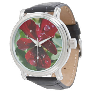 Regndroppar på pensé armbandsur
