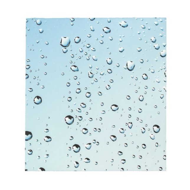 Regndroppar Struktur Anteckningsblock (Framsida)