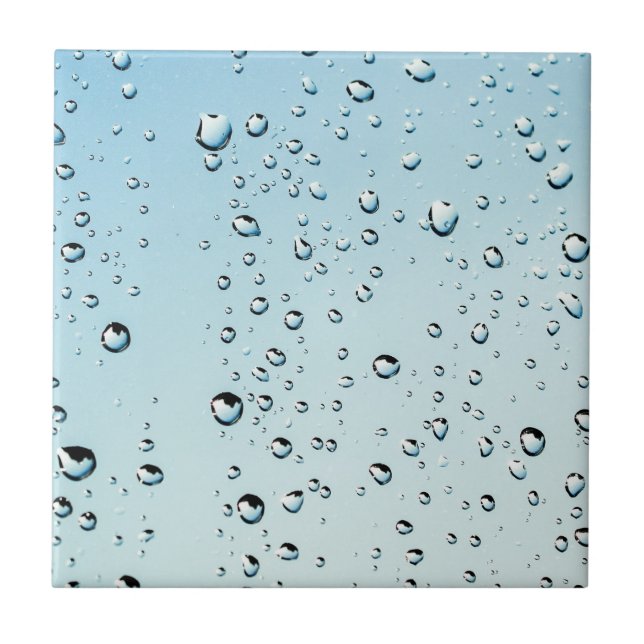 Regndroppar Struktur Kakelplatta (Framsidan)