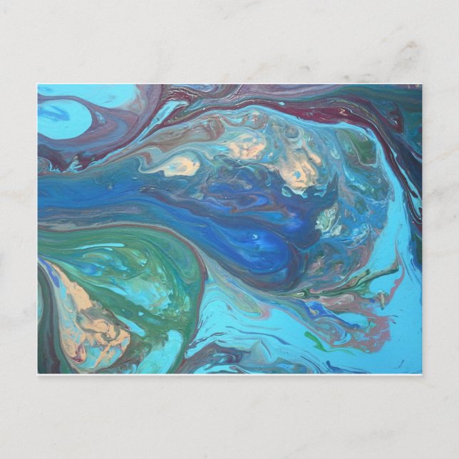 Regnfall Vykort (Framsida)