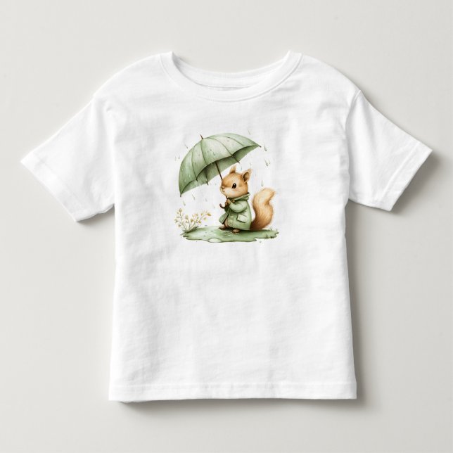 Regnig dag t shirt (Framsida)