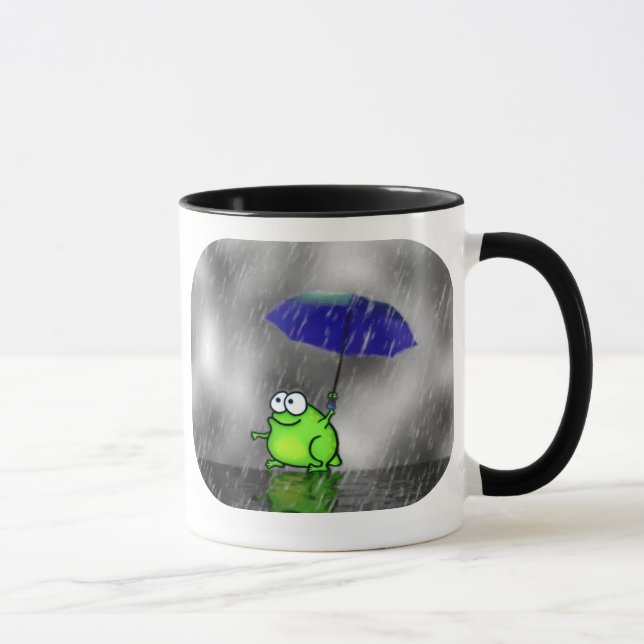 Regnig daggrodamugg mugg (Höger)