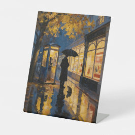 Regnig London Gatukonstkort